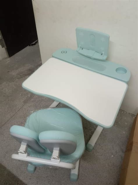 Buy Metreno Height Adjustable Kids Study Table with Chair Set 3to12 ...