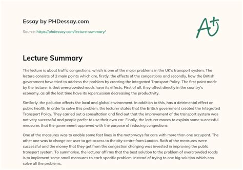 Image result for Summary Report Example