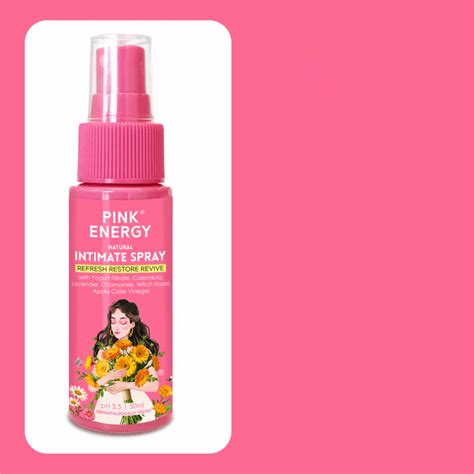 Natural Calendula Intimate Spray – Pink Energy