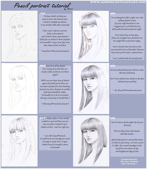 Color Pencil Portrait Tutorial 的图像结果