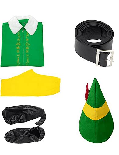 Buy Buddy Elf Costume Christmas Cosplay Buddy The Elf Costume Coat ...