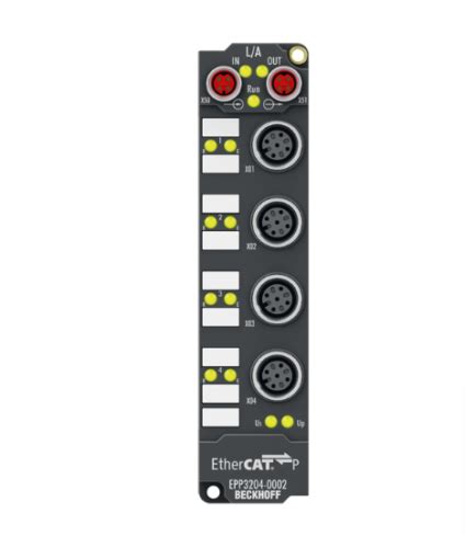 Beckhoff EPP3204-0002 EtherCAT P-Box 4-Channel | Ubuy India