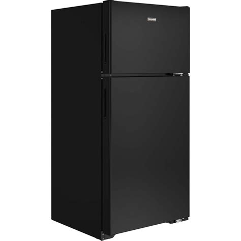 Hotpoint 14.6-cu ft Top-Freezer Refrigerator (Black) at Lowes.com