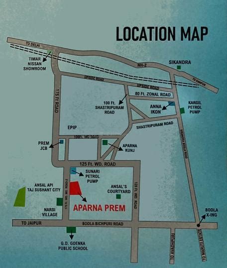 Aparna Prem Extension Plots in Manghatai, Agra - Price, Reviews & Floor ...