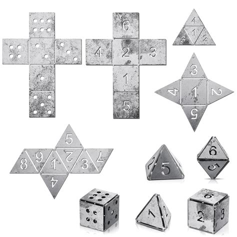 Therwen 5 Pieces Welding Practice Kit Steel 16 Gauge Dice Welding ...