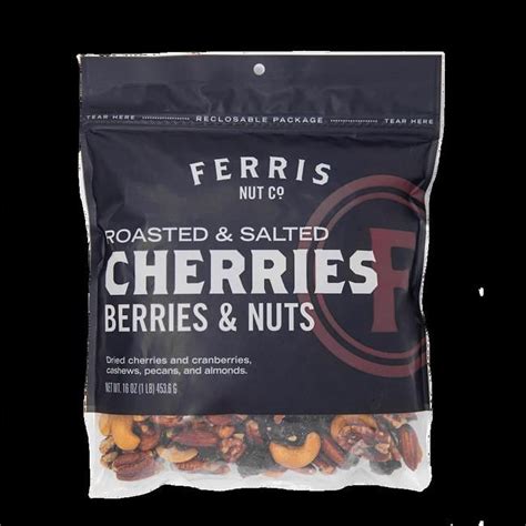 Ferris Coffee & Nut 9 oz Roasted Salted Mix Fruit & Nuts, Pack of 12 ...