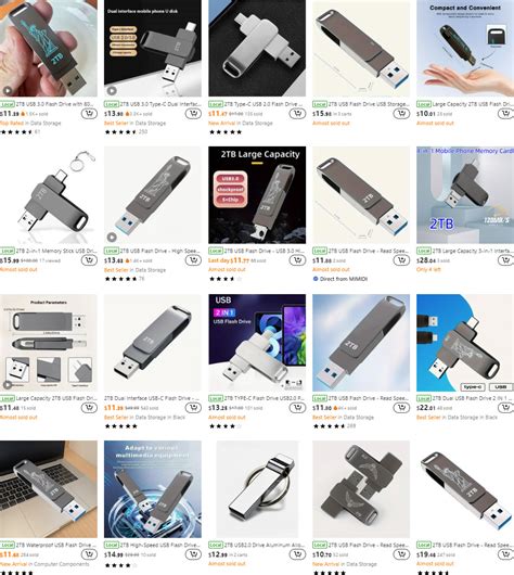 Testing Temu 2TB USB Flash Drives (Spoiler: Fake Capacity)