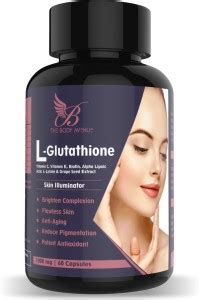 The Body Avenue L Glutathione Skin Lightening with Vitamin E & C Price ...