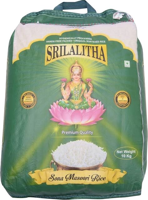 Buy Sri Lalitha Sonamasoori Rice - 10 KG Online