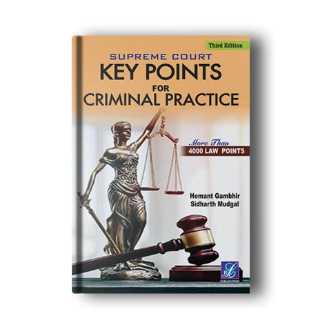Supreme Court Key Points for Criminal Practice : Old Edition – Law Book ...