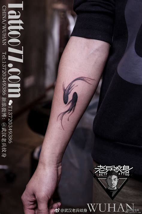 鱼纹身-作品展示-作品展示-福州艺域纹身