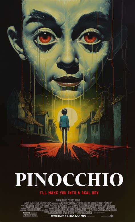 Pinocchio 1980s horror movie by LiamZedTheDesigner on DeviantArt