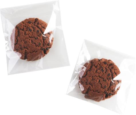 Buy Cookie Bags, Cellophane Bags 5x6 Clear Treat Bags, 200pcs ...