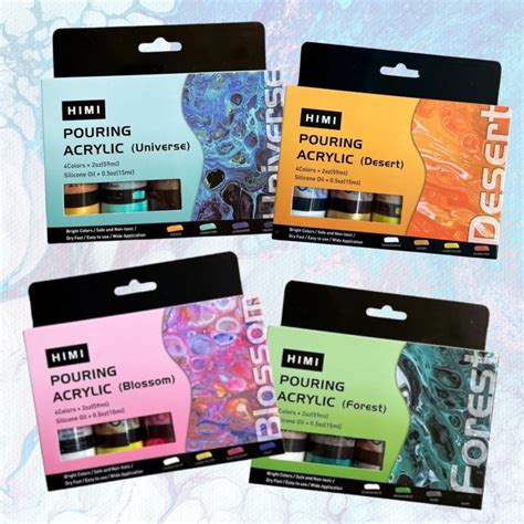 Pouring Acrylic Sets - MIYA HIMI
