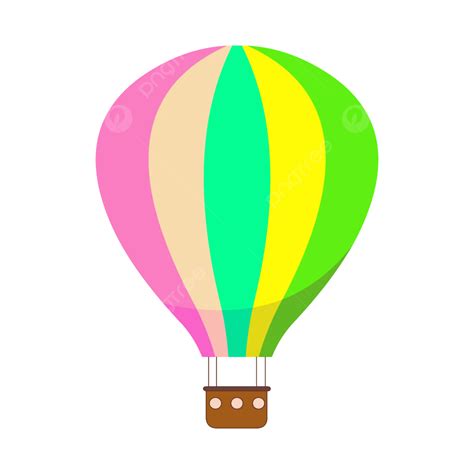 Hot Air Balloon Vector Illustration, Air Balloon, Cute, Hot PNG and ...