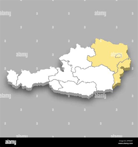 Map lower austria overview map hi-res stock photography and images - Alamy