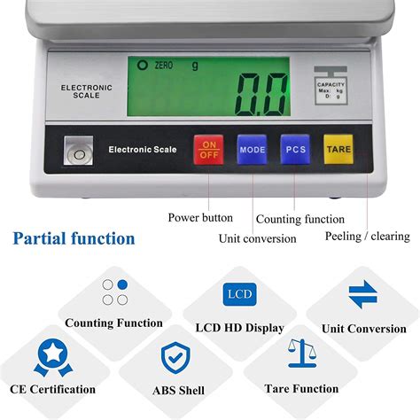 Buy Bonvoisin Digital Gram Scale 0.1g Electronic Lab Weighing Scale ...