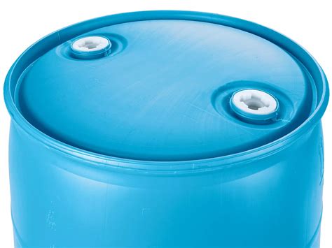 55 Gal Plastic Drum Dimensions 55 Gallon Blue Tight Head Plastic Drum,