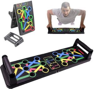 fit bro Pushup Board, 15 in 1 Push up board for men, push up bar, push ...