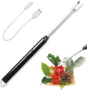 ND BROTHERS Rechargeable Gas Lighter For Kitchen Stove,Candle, 360deg ...