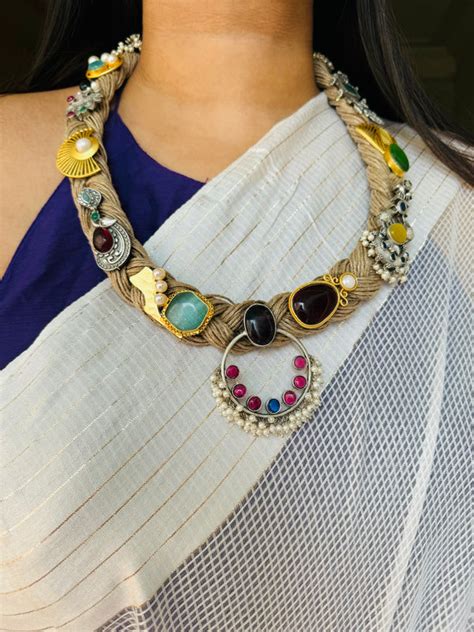 Jute Necklace – Regalia Ornaments