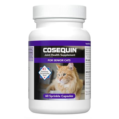 Cosequin Senior Glucosamine Joint Health & Mobility Supplement for Cats ...