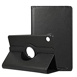 Fitsmart 360 Degree Rotating Stand PU Leather Safety Case Smart Shell ...