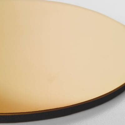 GLATTIS coasters with holder, brass-colour, 8.5 cm (3") - IKEA