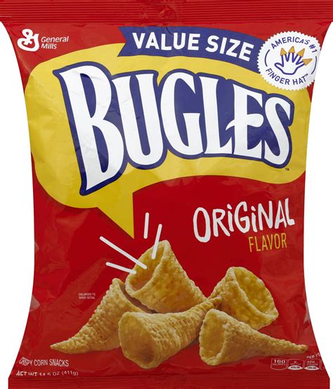 Bugles Original Flavor Crispy Corn Snacks, 14.5 oz - Walmart.com ...