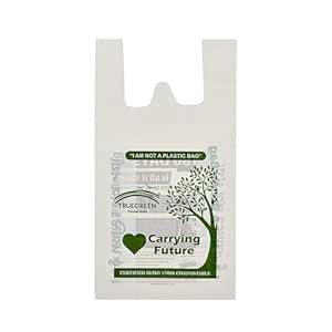 Truegreen Compostable Biodegradable Carry Bags by Packaging Solutions ...
