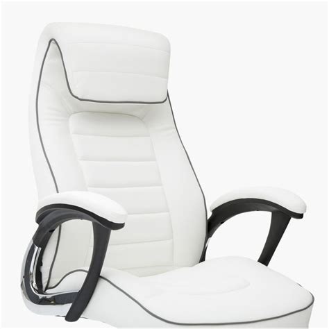 Buy Venus Contemporary White Metal Office Chair - White from Home ...