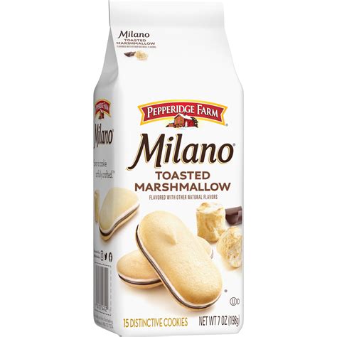 Pepperidge Farm Milano Cookies, Toasted Marshmallow, 7 Oz Bag – Walmart ...
