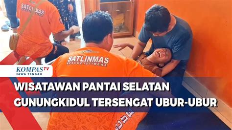 Wisatawan Pantai Selatan Gunungkidul Tersengat Ubur-ubur - Kompas TV