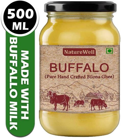 Naturewell Organics Buffalo Ghee - Pure Ghee made from traditional ...
