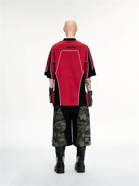 Personsoul Racing Camo Cargo Jorts - personsoul