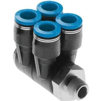 QSLV4-1/4-6 エア継手 1個 Festo 【通販モノタロウ】