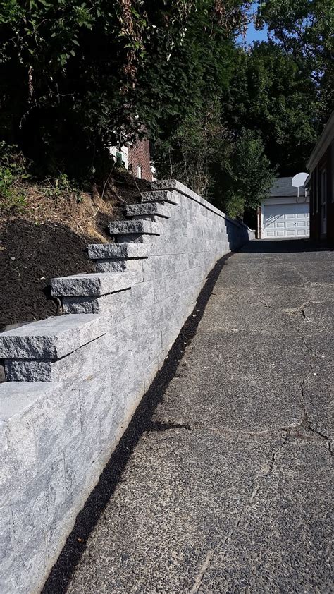 Image result for Installing Keystone Retaining Wall