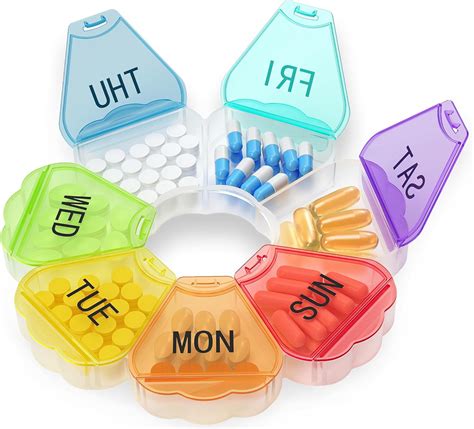 Amazon.com: 𝐖𝐞𝐞𝐤𝐥𝐲 𝐏𝐢𝐥𝐥 𝐎𝐫𝐠𝐚𝐧𝐢𝐳𝐞𝐫, Thinned and Enlarged 7 Day Pill ...