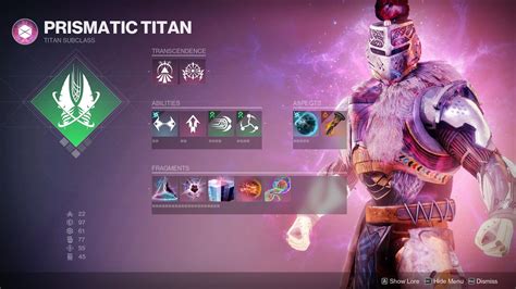 Destiny 2: Prismatic Titan Build Guide