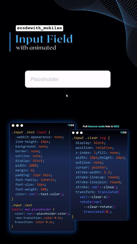 Image result for Input CSS Effect