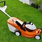 Image result for Stihl Electric Lawn Mowers Colors
