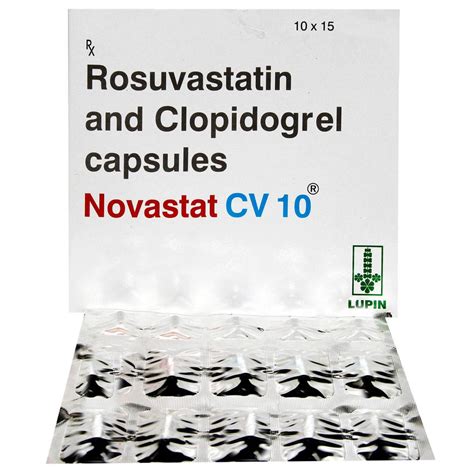 Novastat CV 10 Capsule | Uses, Side Effects, Price | Apollo Pharmacy
