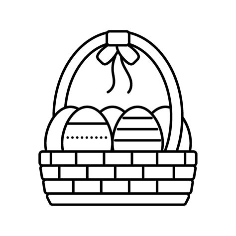 easter sunday usa holiday line icon illustration 52846755 Vector Art at ...