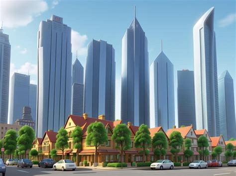 City Building Side View 的图像结果