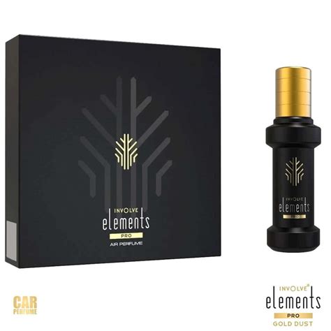 Buy INVOLVE ELEMENTS PRO GOLD DUST - LUXURY SPRAY CAR AIR PERFUME ...