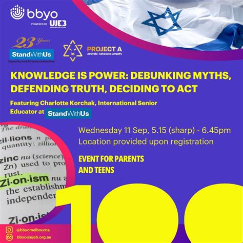 KNOWLEDGE IS POWER - DEBUNKING MYTHS, DEFENDING TRUTHS, DECIDING TO ACT ...