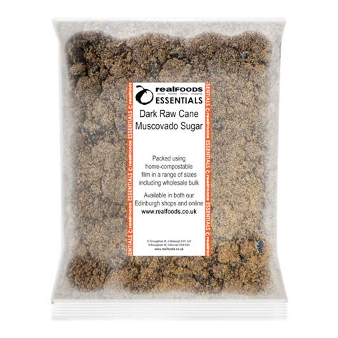 Dark Raw Cane Muscovado Sugar from Real Foods Buy Bulk Wholesale Online