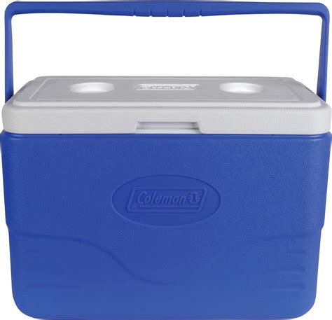 Coleman 28-Quart Cooler with Bail Handle, Blue : Amazon.com.mx ...