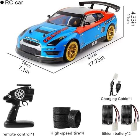 WESTN RC Drift Car, Speed 70KM/H 4WD High-Speed RC Drift India | Ubuy
