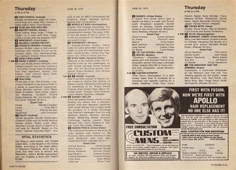 Garage Sale Finds: What was on TV June 23rd through 29th, 1979